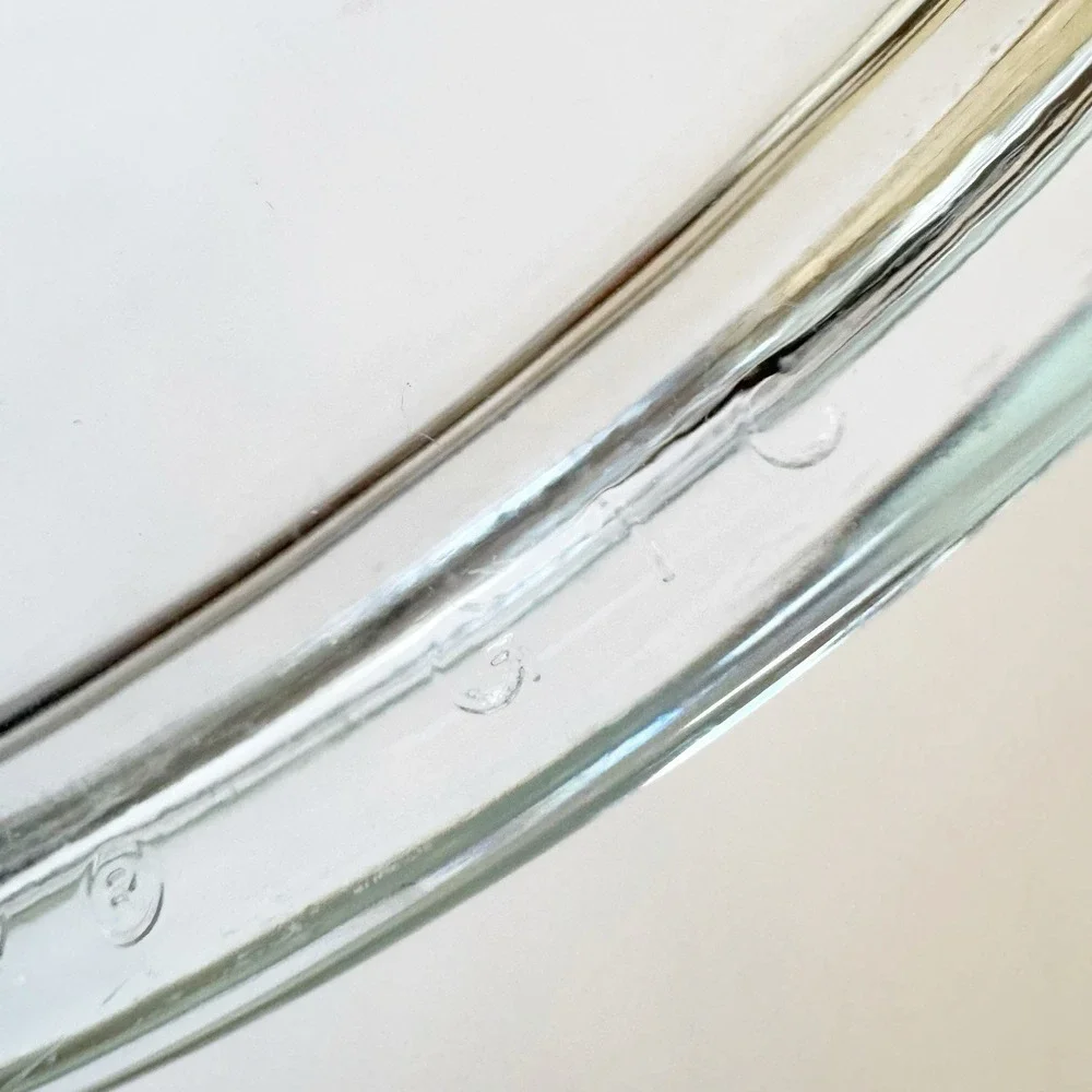 Pyrex G1C Clear Glass Round Replacement Casserole Lid 8.75
